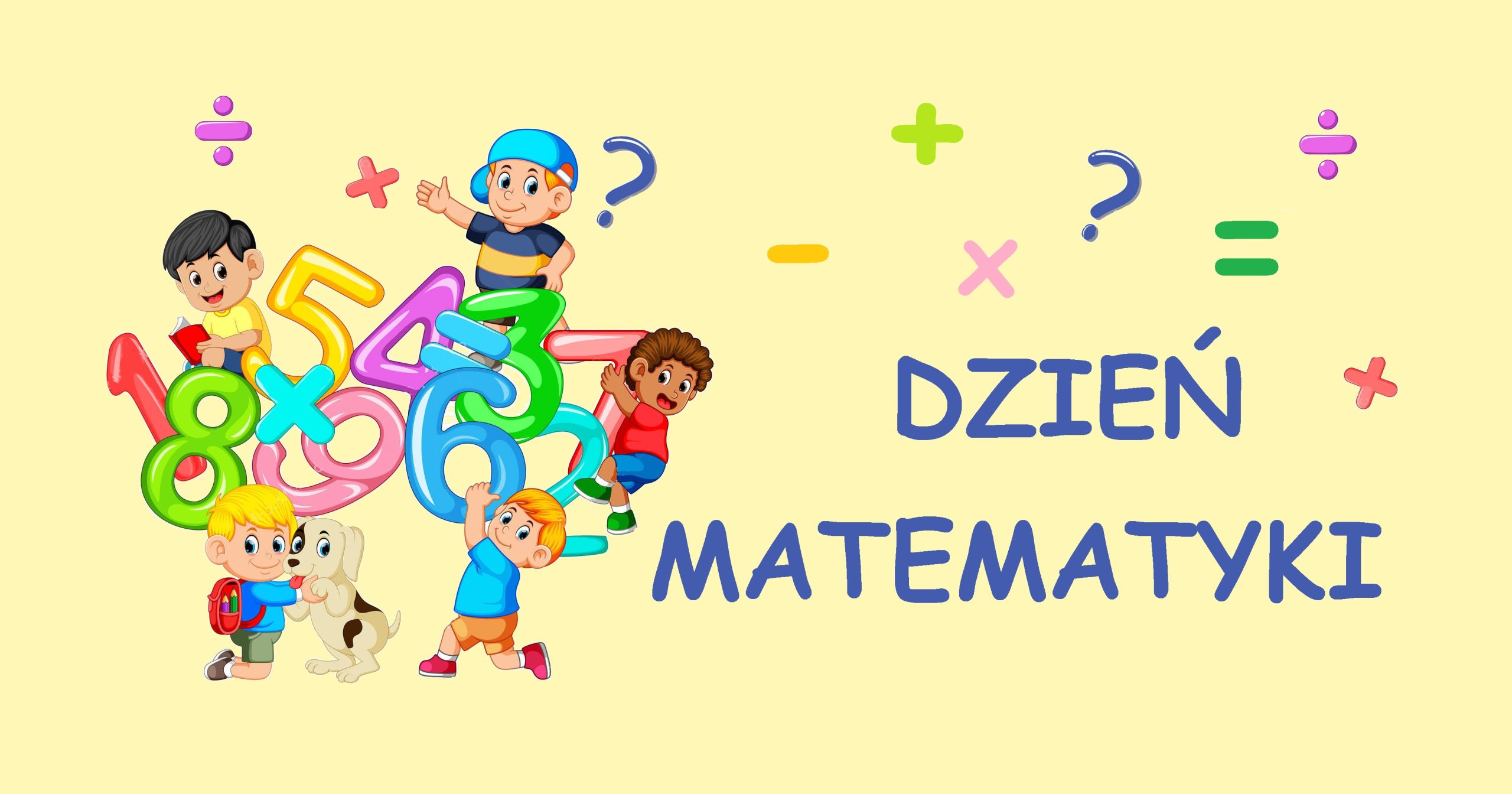 Dzień Matematyki w przedszkolu - Przedszkole Publiczne nr 21 w Tarnowie